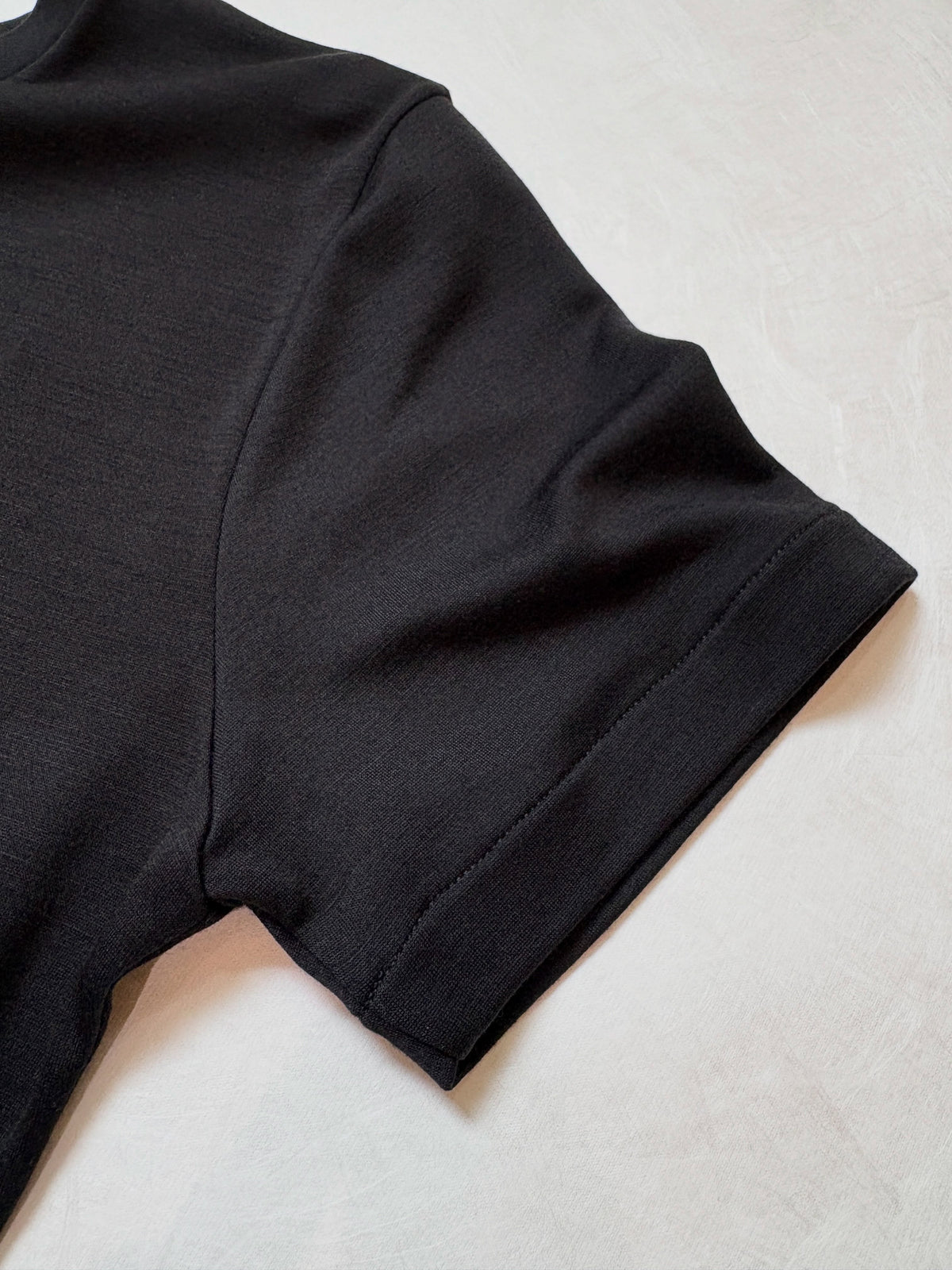 30CR–FITTED MODAL WOOL T-SHIRT