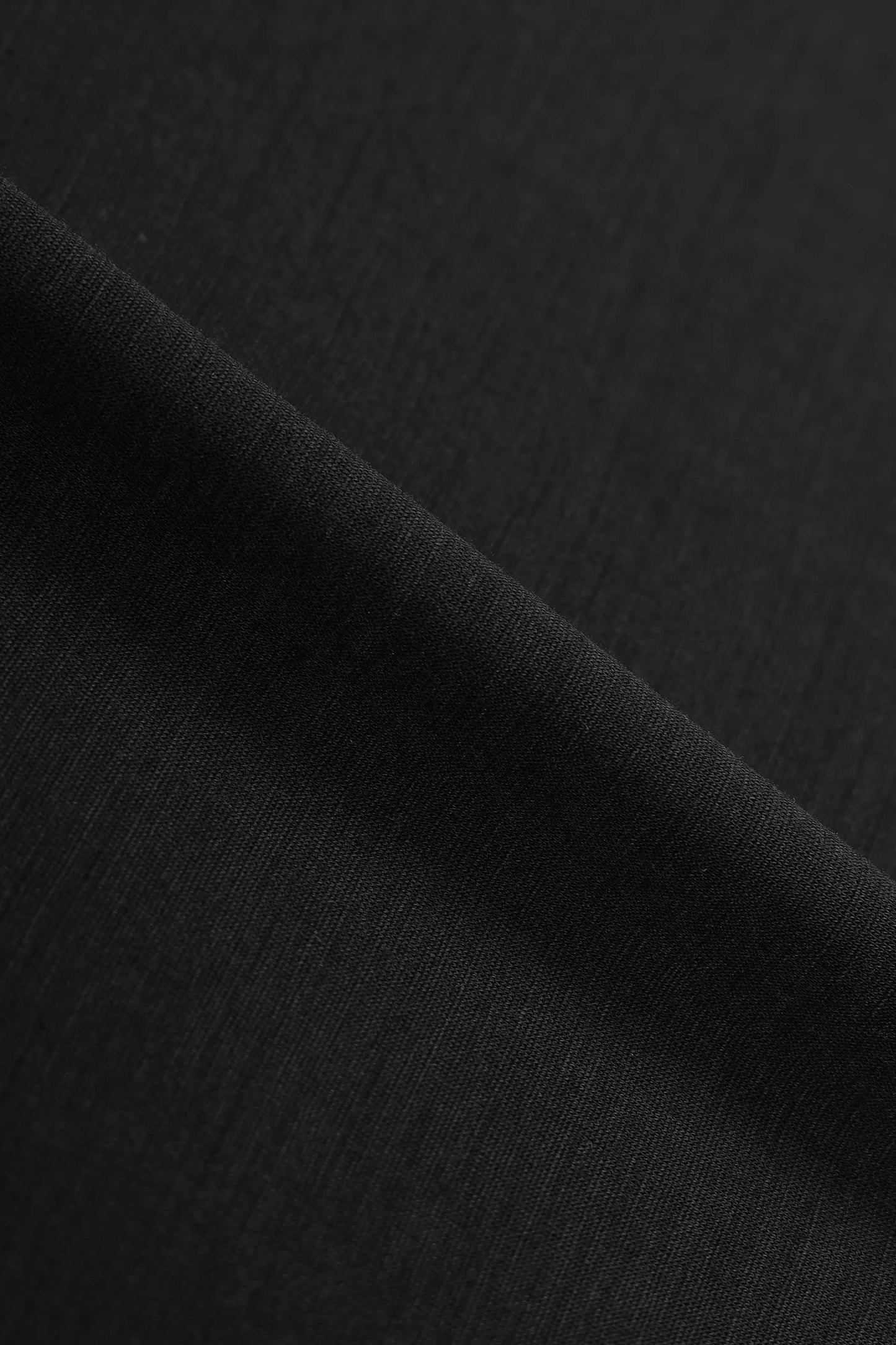 30CR–SHARP FITTED MODAL WOOL T-SHIRT IN BLACK