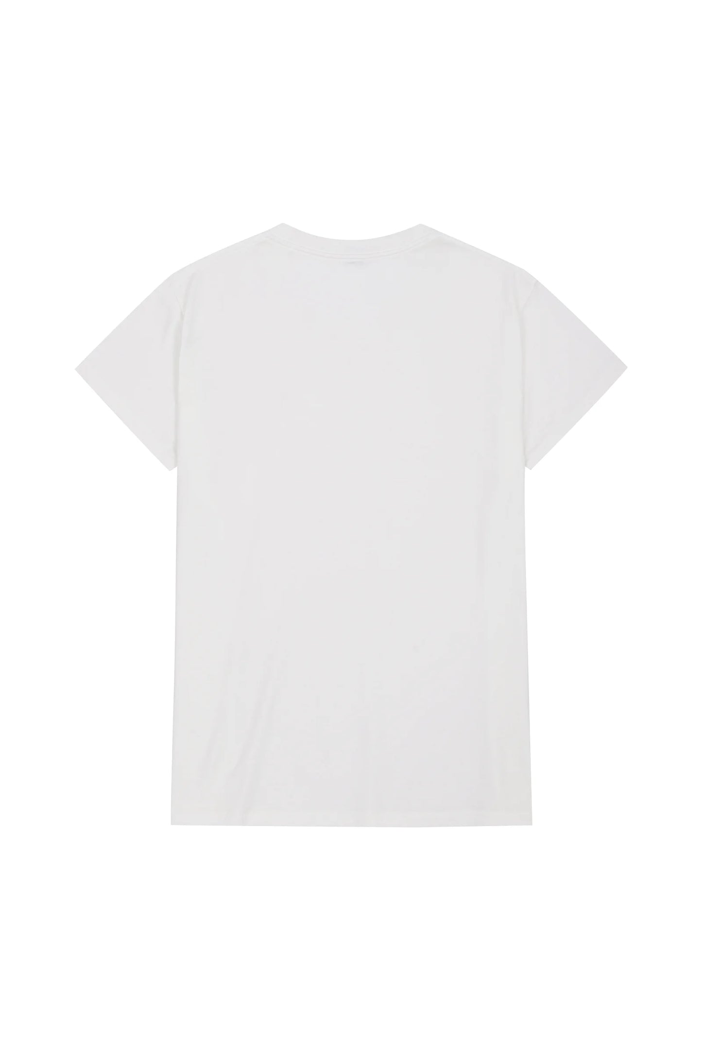 50CR–RELAXED MERINO WOOL T-SHIRT IN OFF-WHITE
